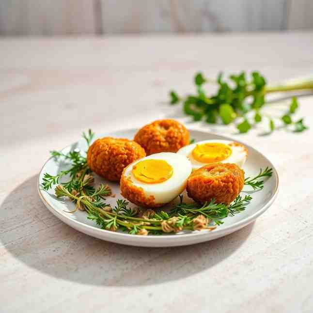 High Protein Scotch Eggs - Snack